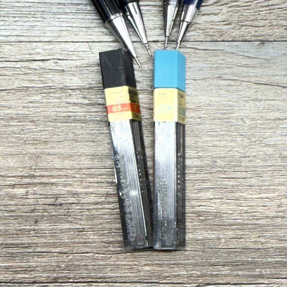 Vtg Mechanical Drafting Pencil Lot Pentel P245 Pentel P205, Pilot H227